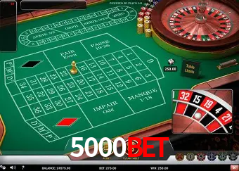 Blackjack Table 5000bet